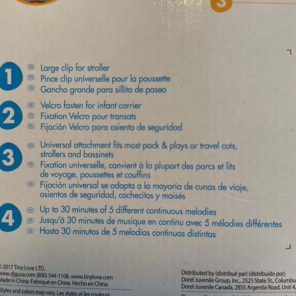 3 in 1 Tiny Love Take Along Mobile - Picture 5 of 6